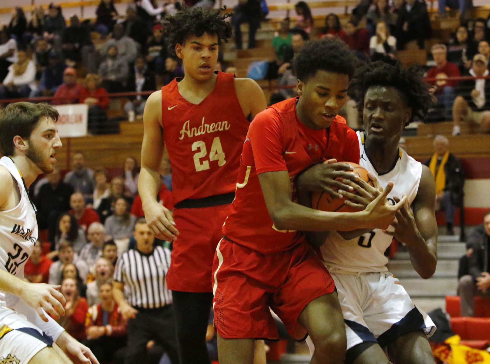 Boys basketball 2A sectional - Andrean vs. Bishop Noll